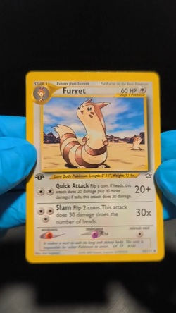 Furret - 35/111 - Neo Genesis - 1st Edition Uncommon - Pokemon Card - Image 2