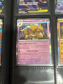 Alakazam 003 [Stamped] MEP: Mega Evolutions Promo English Pokemon Card NM - Image 1