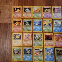 Vintage Pokemon Card Lot of 42 Neo Genesis Unlimited TCG WOTC - Image 2