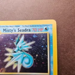 Misty's Seadra 009/132 Pokemon Gym Heroes Holo Rare Card - LP - Image 3