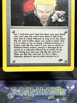 Pokemon Card Lt. Surge's Secret Plan 107/132 Gym Challenge Non Holo Rare L/P - Image 2