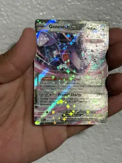 Genesect EX 067/086 ERROR Misprint Holo - Rare Pokemon TCG Card - Factory Defect - Image 2