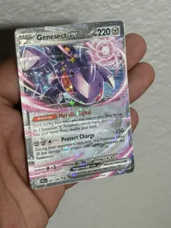 Genesect EX 067/086 ERROR Misprint Holo - Rare Pokemon TCG Card - Factory Defect - Image 5