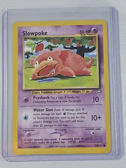 SLOWPOKE - Neo Genesis Set - 73/111 - Common - Pokemon Card - Unlimited - LP - Image 1