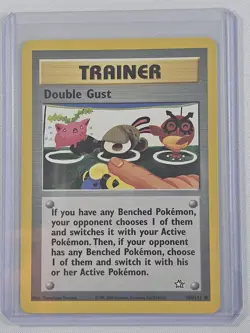 Pokemon Card - Neo Genesis 100/111 - DOUBLE GUST (common) - NM - Image 1