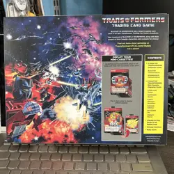 SDCC exclusive 2019 Transformers Trading Card Game BLASTER v. SOUNDWAVE Hasbro - Image 3