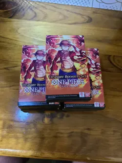 5 ONE PIECE TREASURE BOOSTERS SET: OP01-OP05 English + Promo Card, 20 packs!!! - Image 3