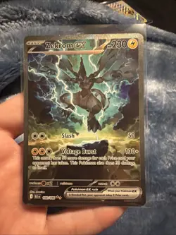 Pokemon TCG Zekrom EX Black Bolt Special Illustration Card #166/086 - Image 1