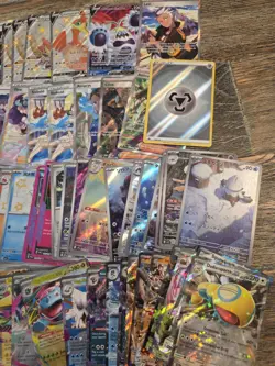 Pokemon Card Full Art, V, ex, AR, Mega, Ace Spec, Lot Of 67 Multi Language - Image 4