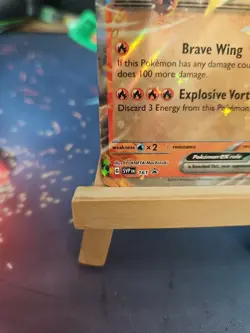 Pokemon TCG Charizard EX Promo Card 2024 SVP161 Black Star Promo NM - Image 5
