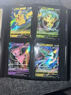 160 Card Pokemon Binder Lot Charizards Gengar Holos Pikachu Charizard 11 Rare - Image 5
