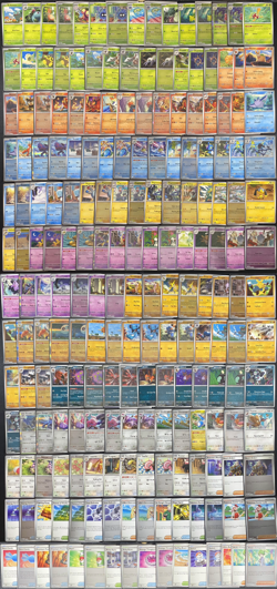 Pokemon Mega Evolution Near Complete Bulk Set W/ Holo 201 Cards - Image 1