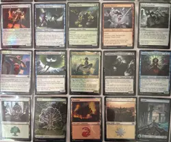 Magic The Gathering 40X All Foil Cards | Uncommon, Common & Land NM - Image 2