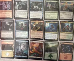 Magic The Gathering 40X All Foil Cards | Uncommon, Common & Land NM - Image 3