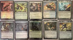 Magic The Gathering 40X All Foil Cards | Uncommon, Common & Land NM - Image 5