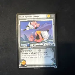 DBZ Dragon Ball Z Black Upward Dodge IR22 CCG Tcg Limited Irwin Toy Promo Card - Image 1