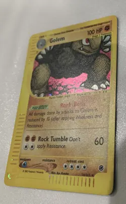 Golem 014/165 Reverse Holo - Expedition Base Set - Pokemon Card - lp - Image 1