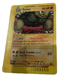 Golem 014/165 Reverse Holo - Expedition Base Set - Pokemon Card - lp - Image 4