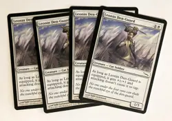 Leonin Den-Guard (4) Mirrodin NM MTG Magic the Gathering - Image 1