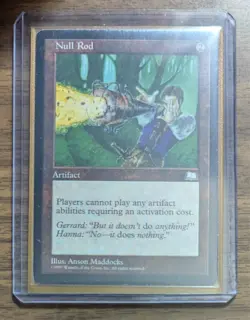 MTG Null Rod Non-Foil from Weatherlight LP - Image 2