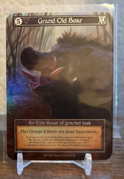 Sorcery: Contested Realm - Arthurian Legends - Grand Old Boar Foil NM - Image 1