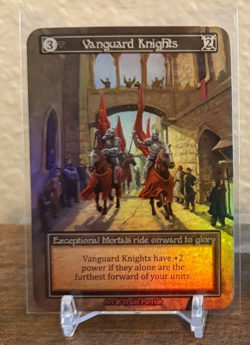 Sorcery Contested Realms - Beta - Vanguard Knights Foil NM - Image 1
