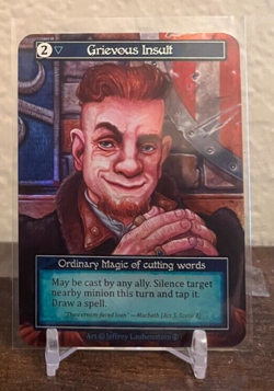 Sorcery: Contested Realm - Arthurian Legends - Grievous Insult Foil NM/M - Image 1