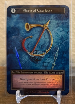 Sorcery: Contested Realm - Arthurian Legends - Horn of Caerleon Foil NM - Image 1