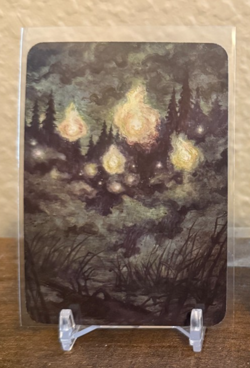 Sorcery Contested Realms - Beta - Wills-o'-the-Wisp Foil NM - Image 2