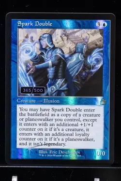 MTG SERIALIZED LP Spark Double #365 RVR Foil Serial Numbered - Image 1