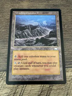 MTG Winding Canyons Weatherlight Regular NM/LP - Image 1