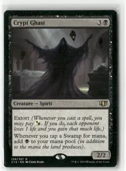 Magic the Gathering Crypt Ghast Commander 2014 #139 - Image 1