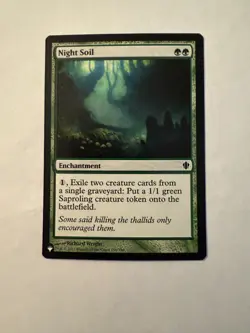 Night Soil (Regular Common) - MTG List Reprint Commander 2013 (C13)#158 - Image 1