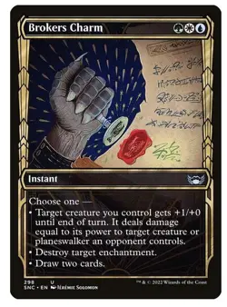 NM Var Brokers Charm, MTG, Streets of New Capenna, Magic the Gathering, 298 - Image 1