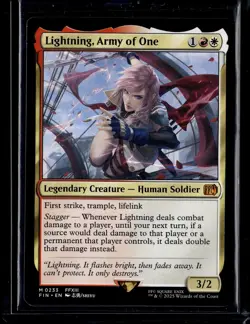 Lightning, Army of One - 233 - FIN - NM - MTG Magic the Gathering - Image 1