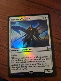 Righteous Valkyrie Kaldheim Foil - Image 1