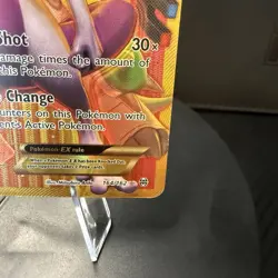 Mewtwo EX Full Art Holo Card 164/162 Secret Rare HP Pokemon TCG - Image 5