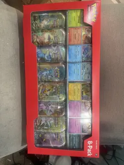 Sealed Pokemon Trading Card Game: 8-Pack Collector's Tin Set - Image 1