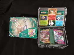 Pokemon Arceus Lunchbox Sealed 2022 Collectors Chest With Evolving Skies Packs - Image 1