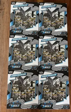 Pokemon TCG: Black Bolt Binder Collection Case (Lot of 6) - Image 1