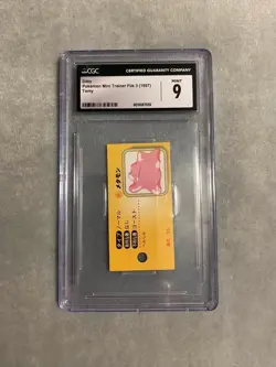 Ditto 1997 Pokemon Mini Trainer File 3 Tomy RARE - CGC 9 - Image 1