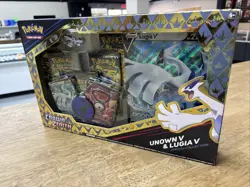 Pokemon Unown V & Lugia V Special Collection Sealed Crown Zenith Rare! - Image 3