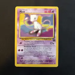 Mew Black Star Promo Pokemon League (2000) #8 - Image 1