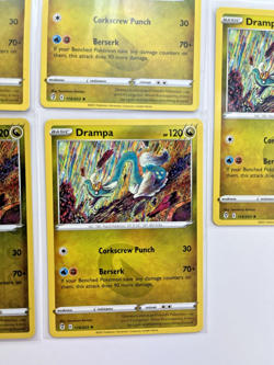Pokemon Tcg Lot of 5 Drampa Reverse Holo Common basic Dragon - Image 4
