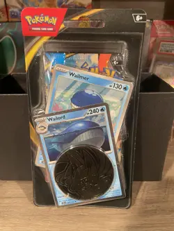Pokemon TCG Mega Evolution: Checklane Blister Pack | Wailord Promo *SEALED* - Image 1