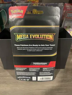 Pokemon TCG Mega Evolution: Checklane Blister Pack | Wailord Promo *SEALED* - Image 2