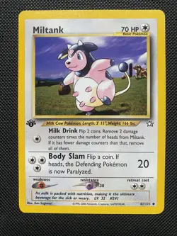 1st Edition Miltank 41/111 - Neo Genesis - Near Mint Pokemon - Image 1