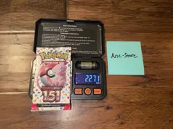 Super Heavy!!! 22.71g Pokemon 151 Booster Pack 🔥 Factory Sealed New K3 - Image 1