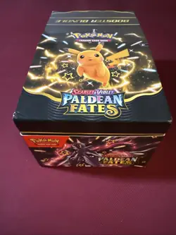 Paldean Fates Booster Bundle Display Box (Pokemon TCG), EMPTY BOX ONLY No Packs - Image 2