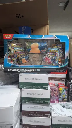 Pokemon TCG Snorlax Ex & Blissey Ex Special Collection Box RARE - Image 1